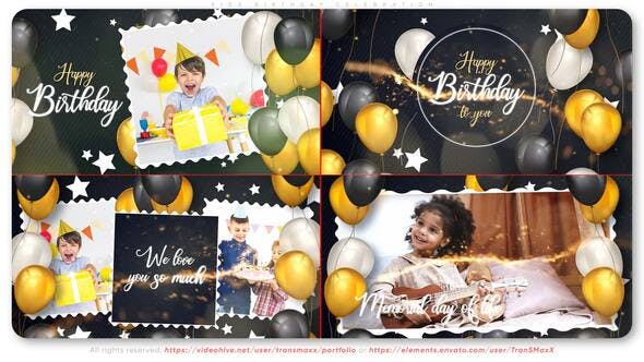 Kids Birthday Celebration - 36900459 Download Videohive