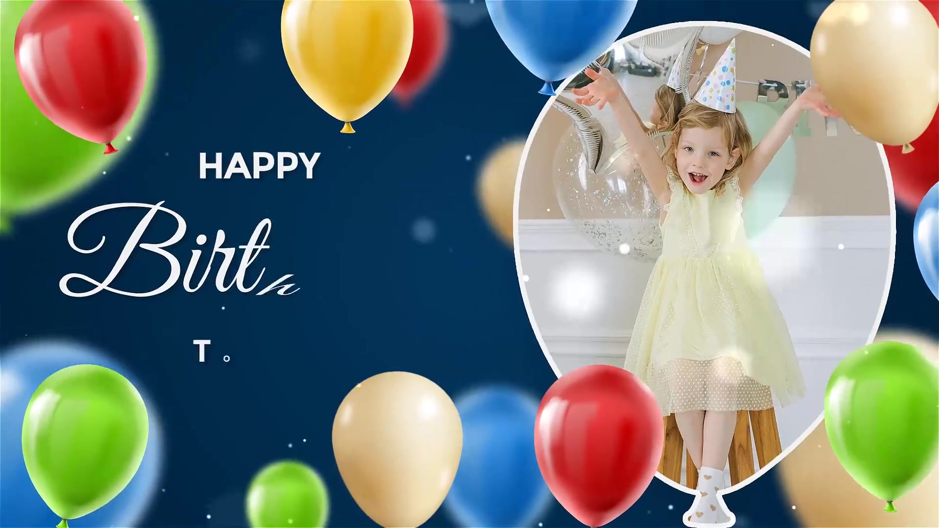 Kids Birthday Celebration Memories Videohive 37928364 After Effects Image 7