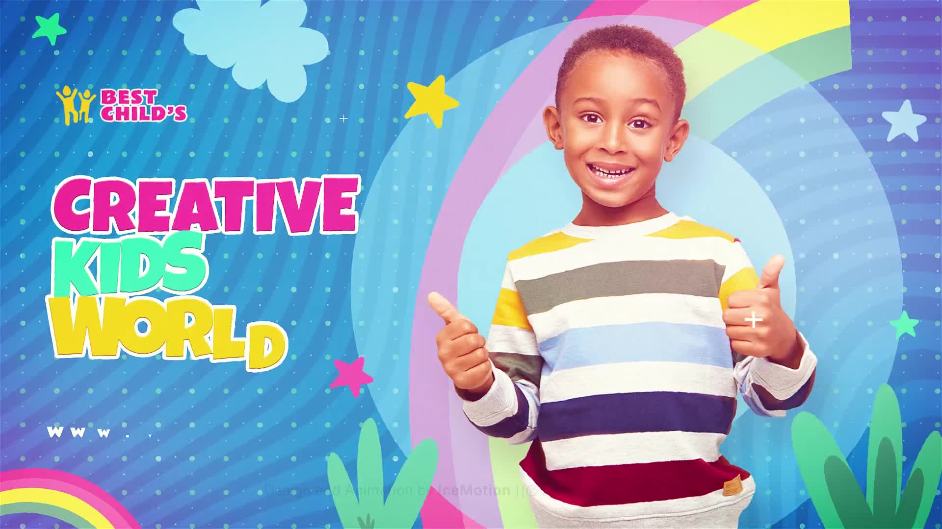 Kids Blog Intro || Kids Opener Videohive 37283365 After Effects Image 1