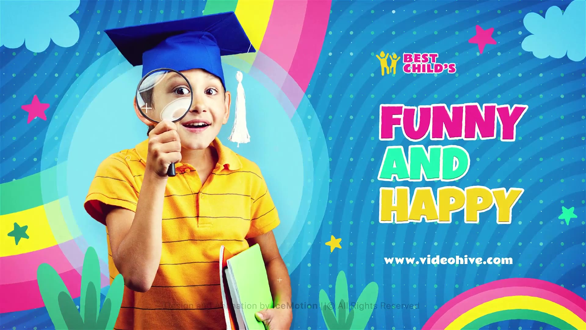 Kids Blog Intro || Kids Opener || MOGRT Videohive 37338687 Premiere Pro Image 4