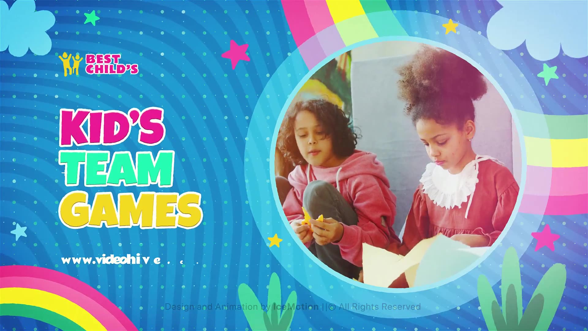 Kids Blog Intro || Kids Opener || MOGRT Videohive 37338687 Premiere Pro Image 5