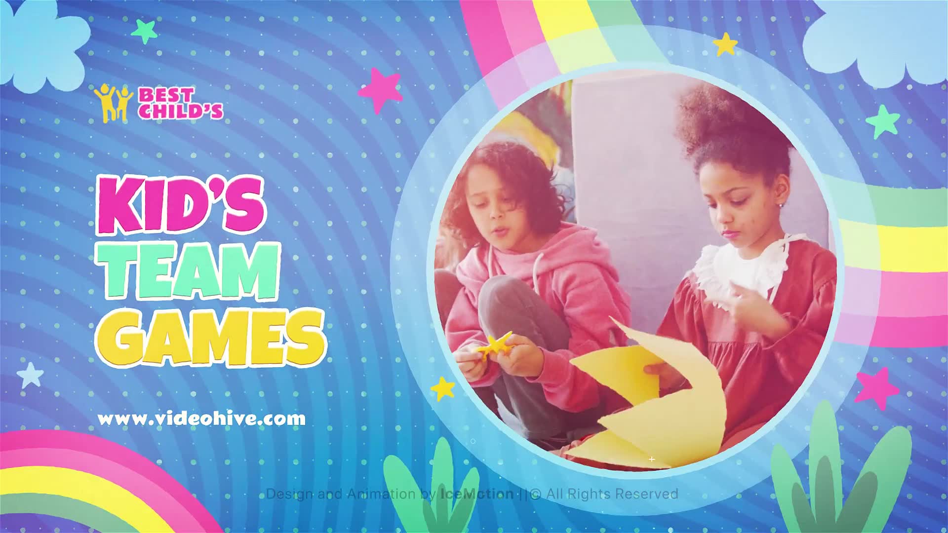 Kids Blog Intro || Kids Opener || MOGRT Videohive 37338687 Premiere Pro Image 6
