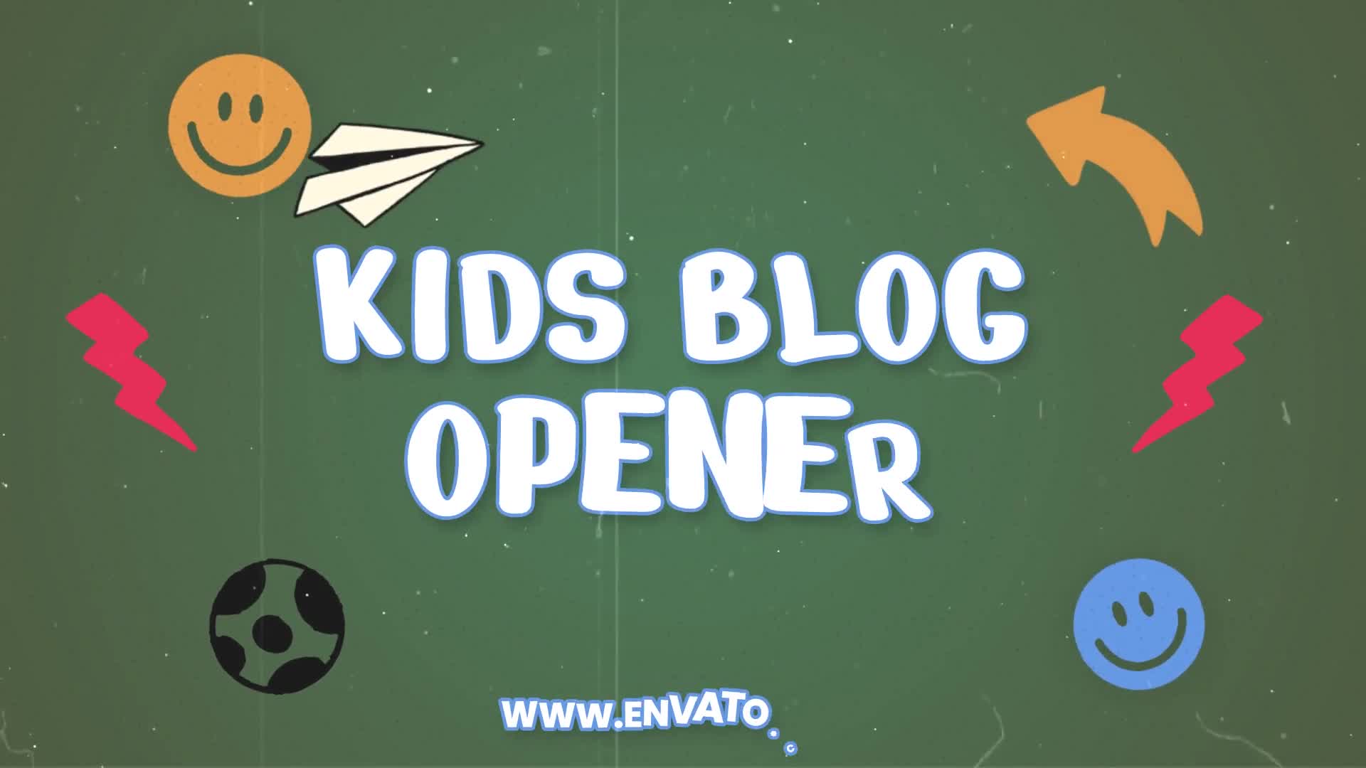 Kids Blog Intro Videohive 38119287 After Effects Image 1