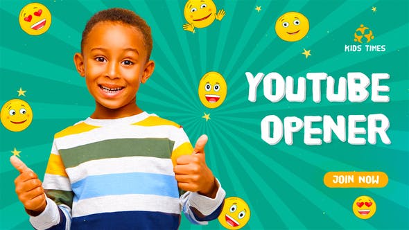 Kids Channel Opener | MOGRT - 33787311 Videohive Download