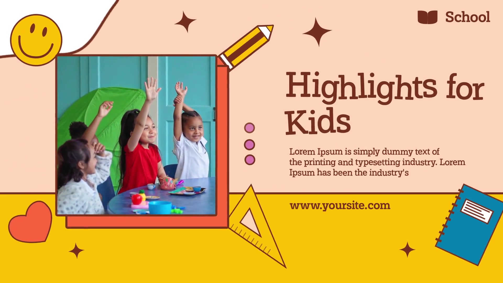 Kids Education Colorful Promo Videohive 38468221 After Effects Image 4