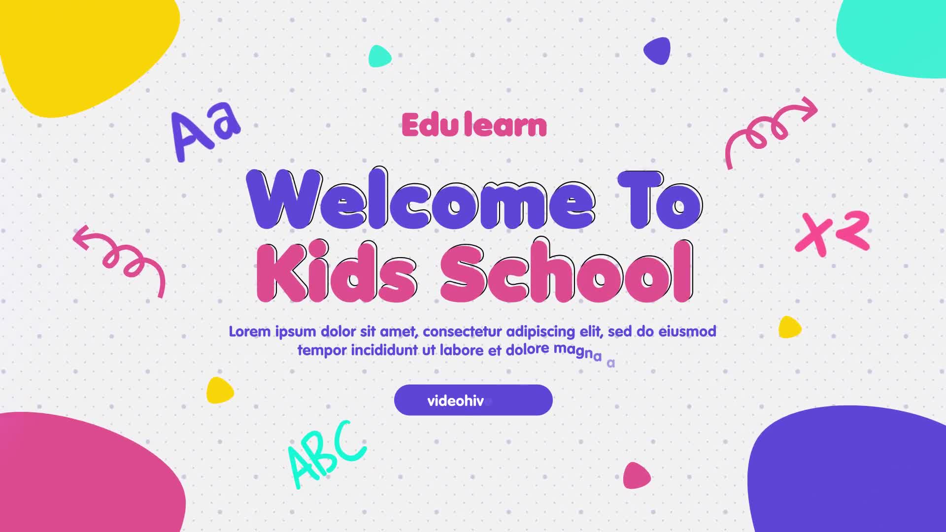 Kids Education Promo Videohive 38321986 After Effects Image 1