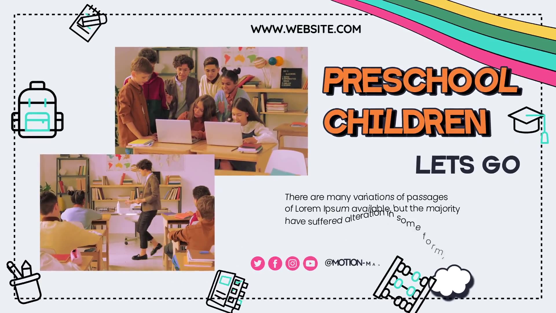 Kids Education Promo Videohive 39744576 After Effects Image 10