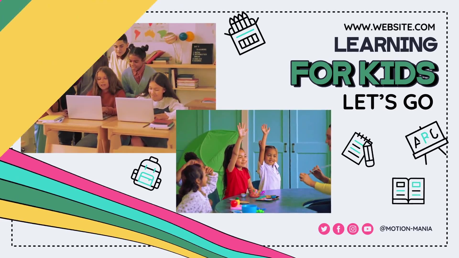 Kids Education Promo Videohive 39744576 After Effects Image 4