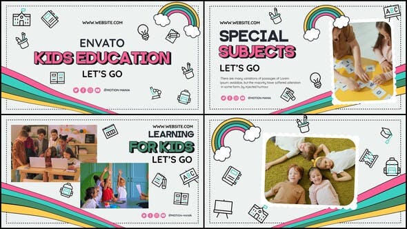 Kids Education Promo - Download Videohive 39744576