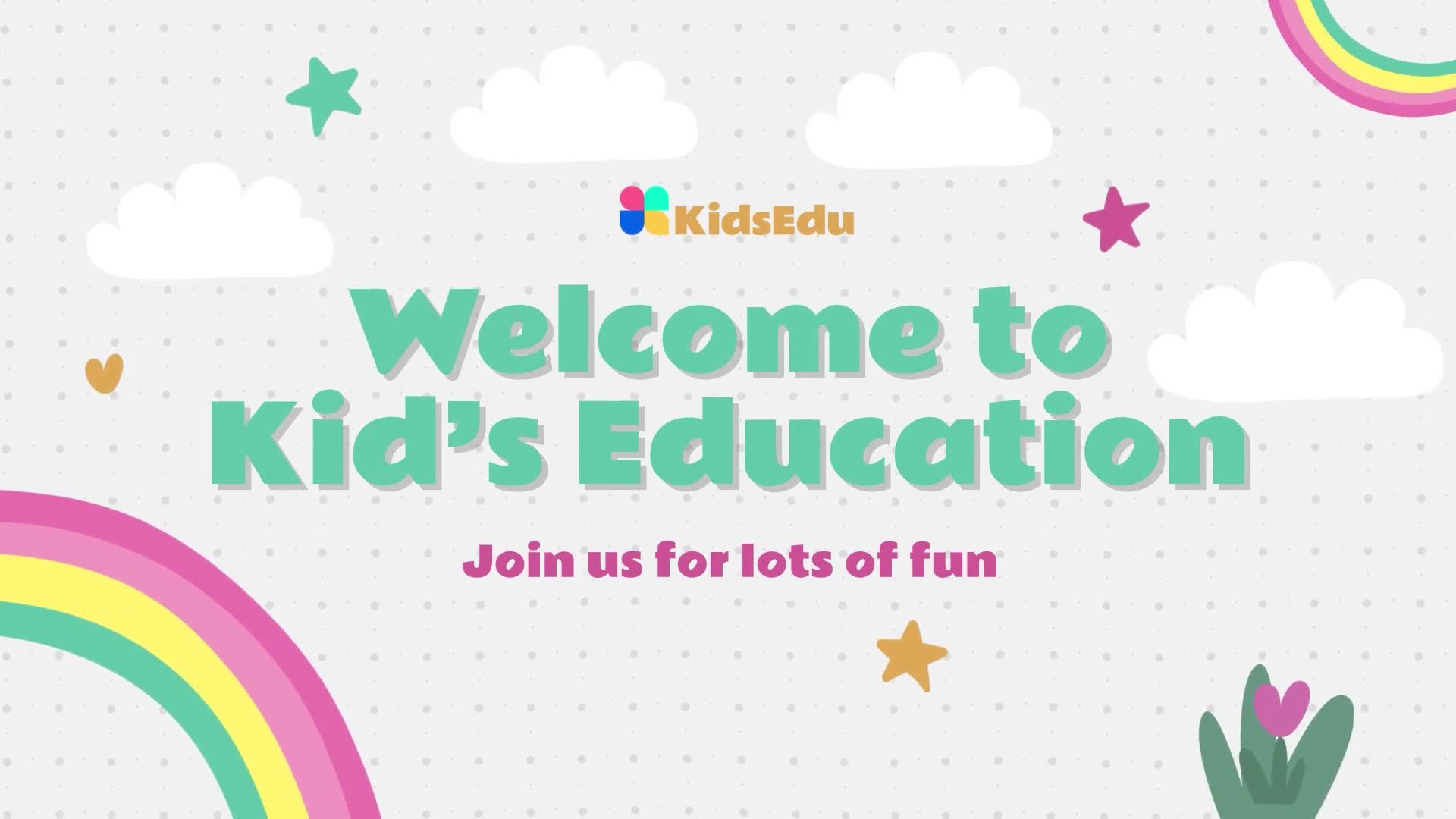 Kids Education Promo Videohive 36819470 After Effects Image 1