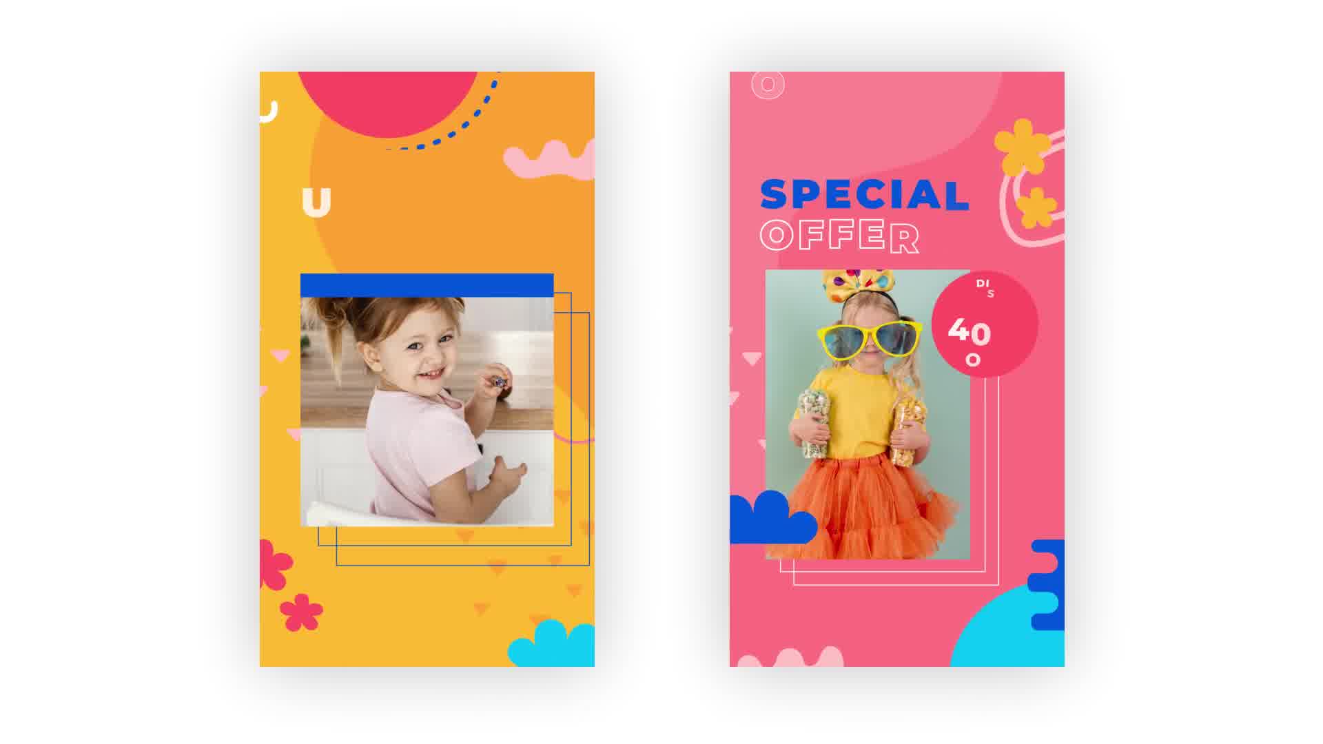 Kids Fashion Instagram Story Pack Videohive 34455955 After Effects Image 10