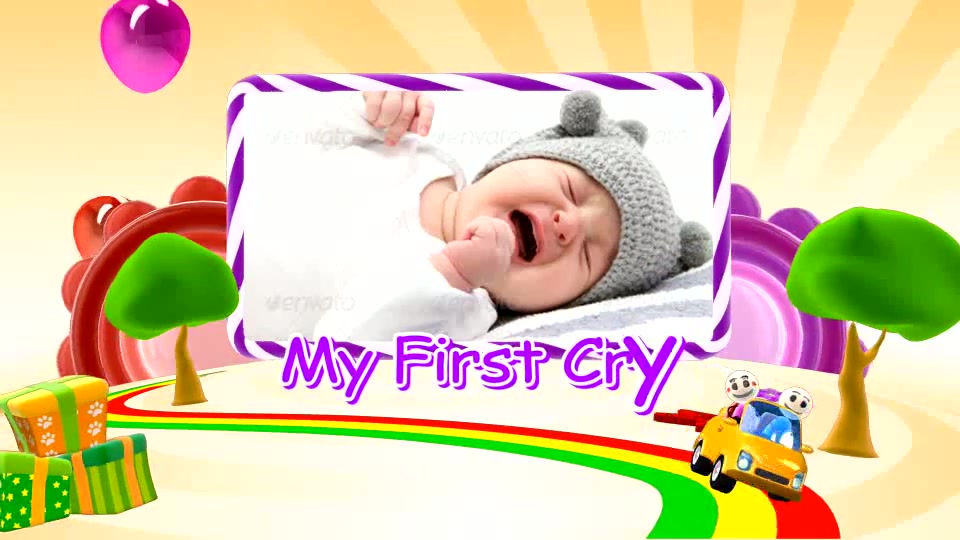 Kids Intro Happy Birthday With Photo Video Display Videohive 7452065 After Effects Image 3