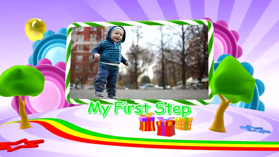 Kids Intro Happy Birthday With Photo Video Display Videohive 7452065 After Effects Image 6