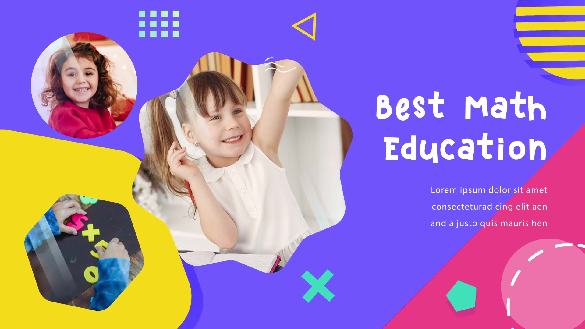 Kids Love Math Slideshow | After Effects Videohive 33635593 After Effects Image 4