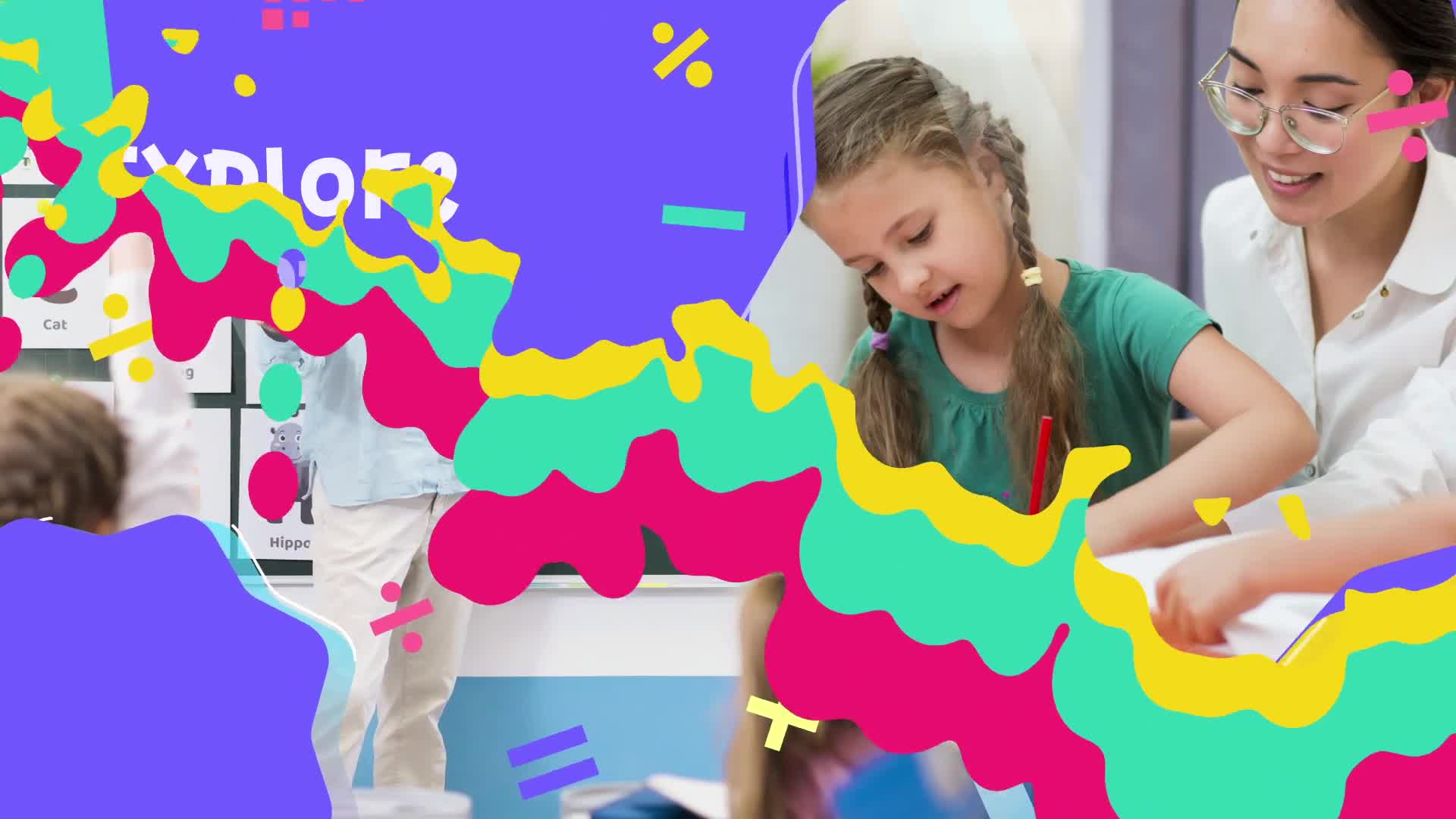 Kids Love Math Slideshow | Premiere Pro MOGRT Videohive 33635957 Premiere Pro Image 10