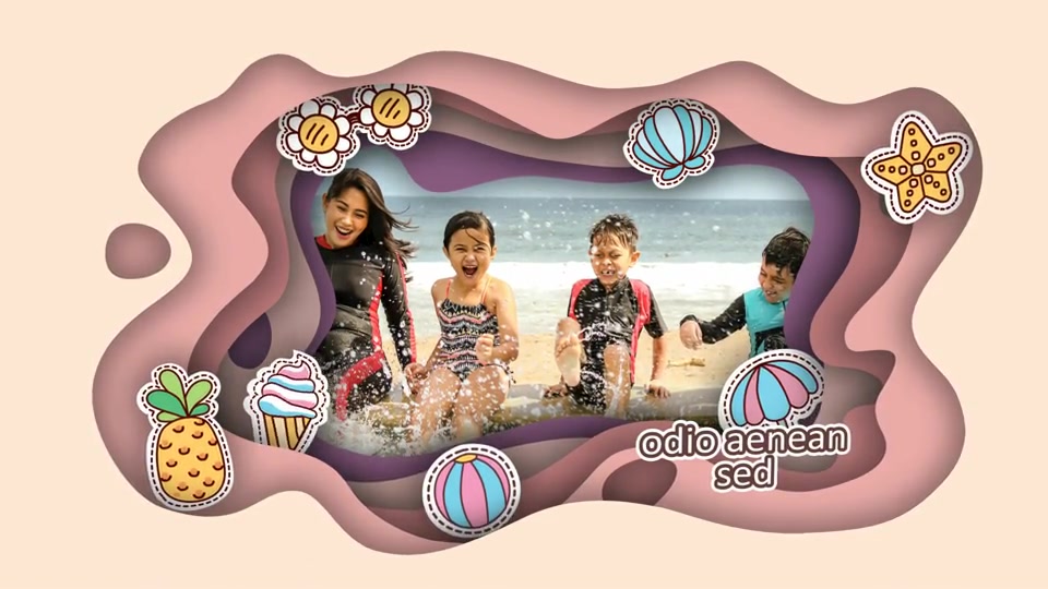Kids Paper Cut Slideshow Videohive 32435875 After Effects Image 4