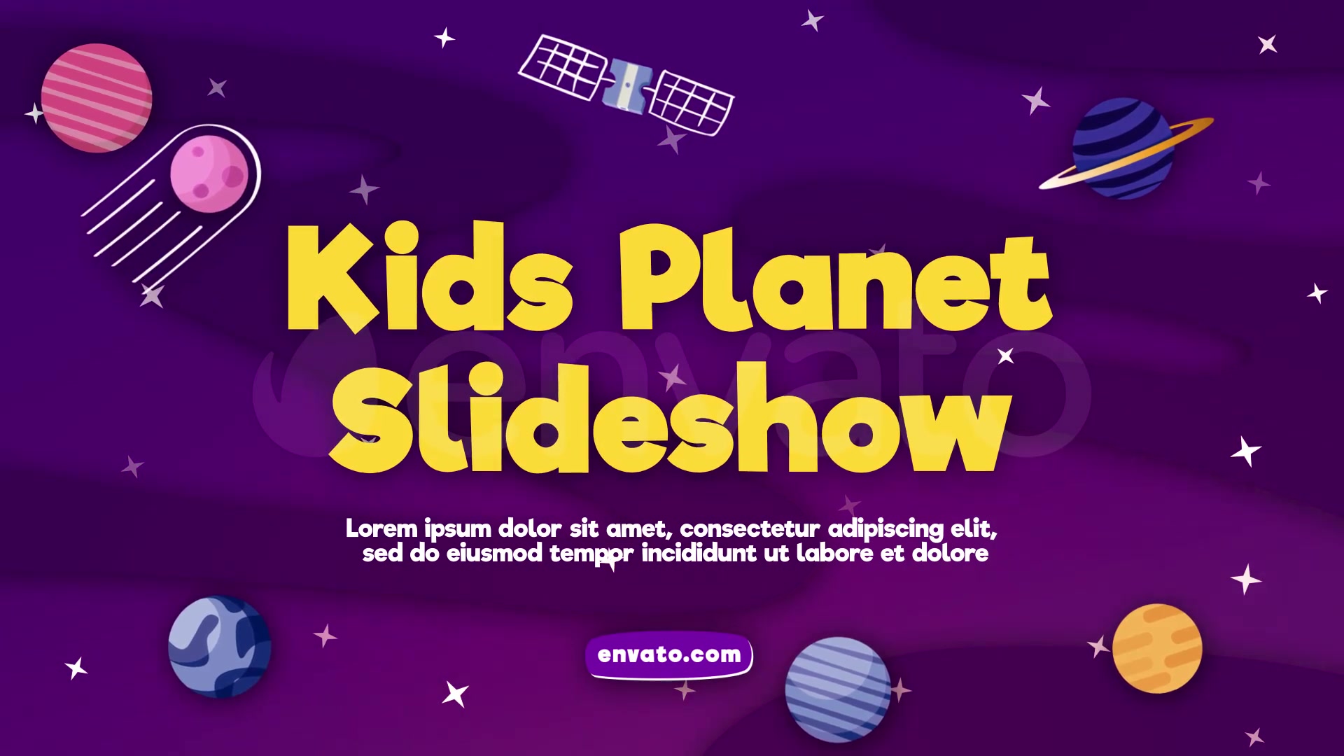 Kids Planet Slideshow 3 | MOGRT Videohive 37318625 Premiere Pro Image 2