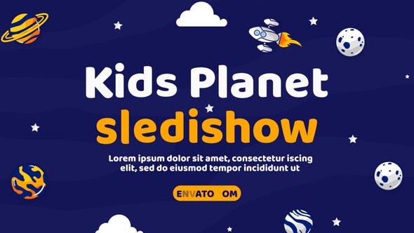 Kids Planet Slideshow - 38189943 Videohive Download