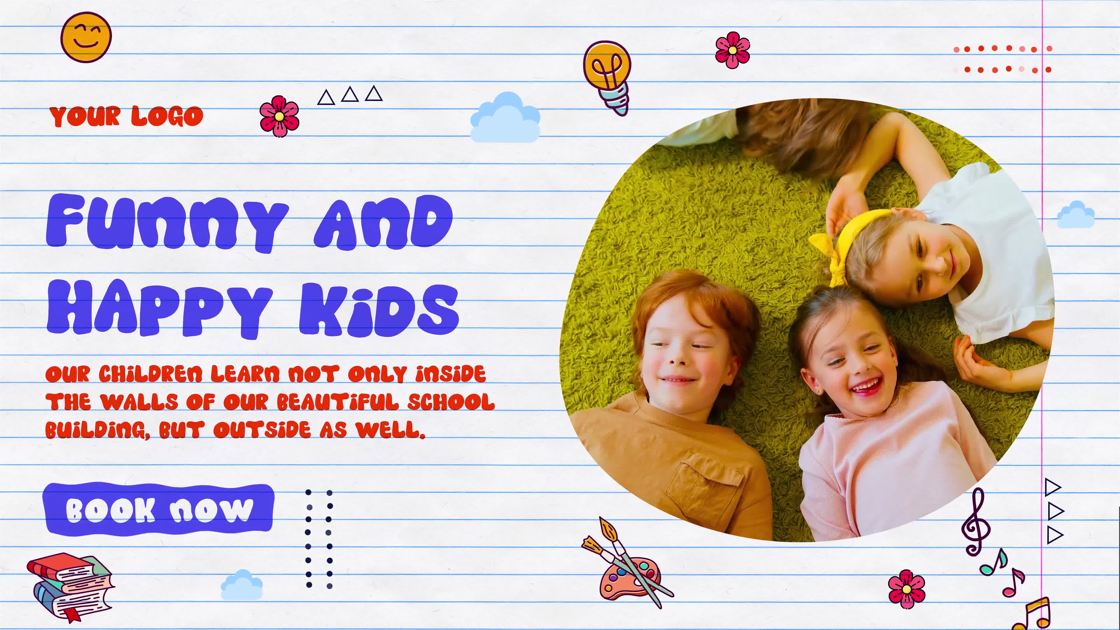 Kids Promo | Kindergarten Slideshow Videohive 33029637 Premiere Pro Image 6