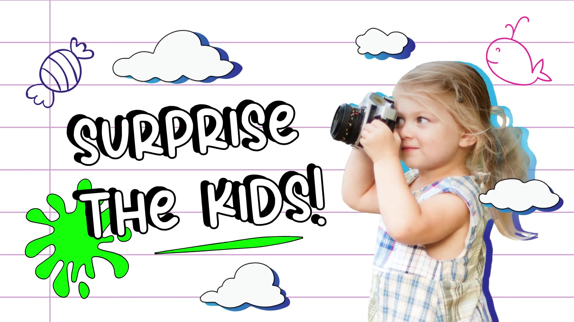Kids Scenes for Premiere Pro MOGRT Videohive 35612626 Premiere Pro Image 4