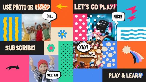 Kids Slideshow || After Effects - 34539619 Download Videohive