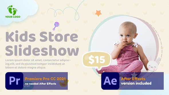 Kids Store / Baby Shop (MOGRT) - Download Videohive 33511857