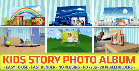 Kids Story Photo Album - Download Videohive 5544985