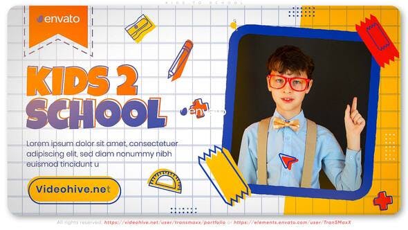 Kids To School - 35863676 Download Videohive