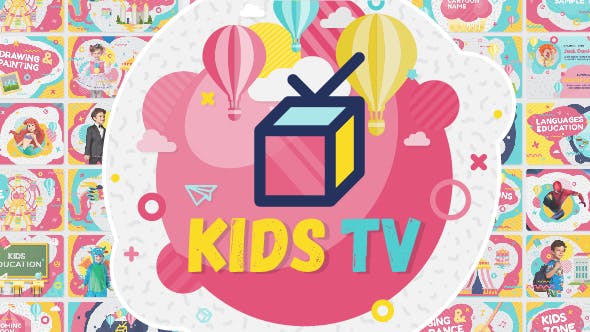 Kids Tv Broadcast / Social Channel Design - 15890764 Videohive Download