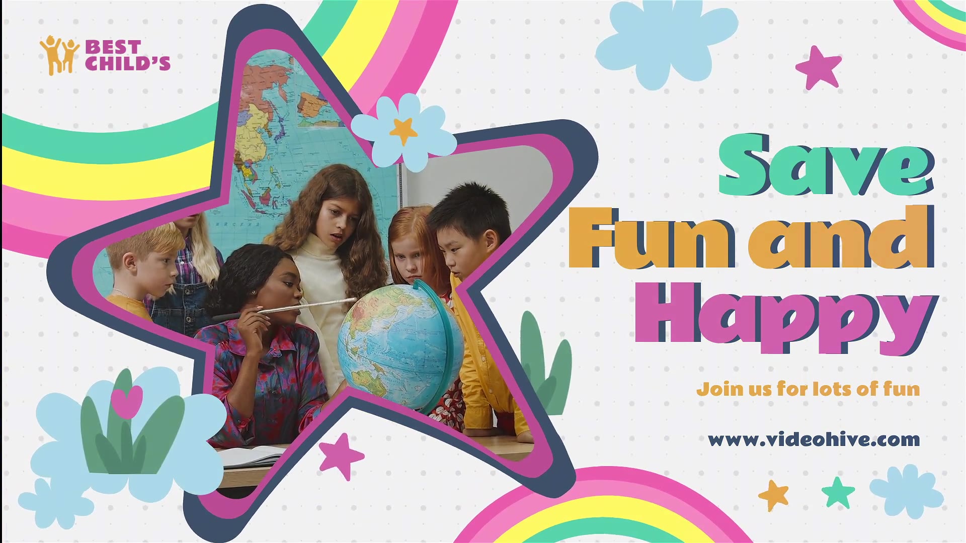 Kids World Promo (MOGRT) Videohive 35230386 Premiere Pro Image 3