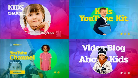 Kids YouTube Kit - 23735094 Videohive Download