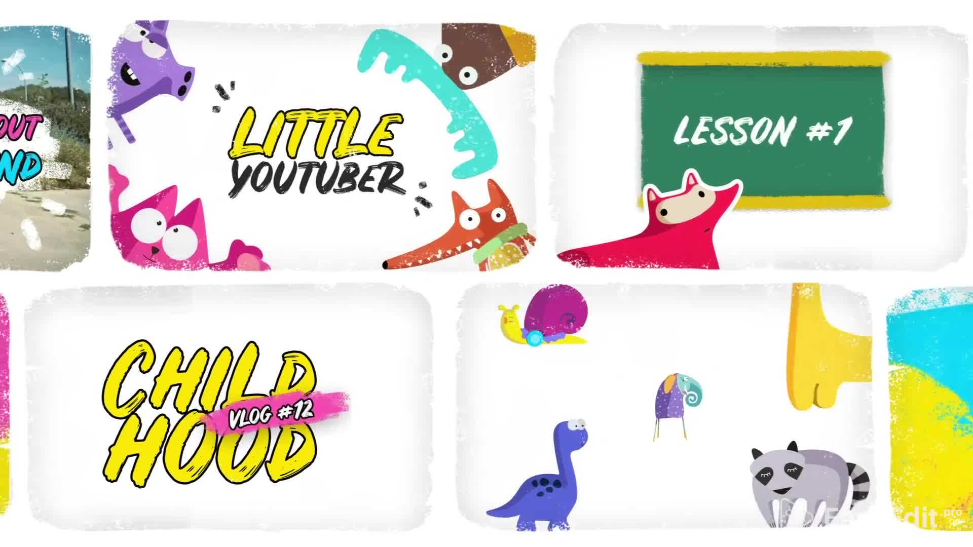 Kids Youtube Package | For Ae - Download Videohive 22298286
