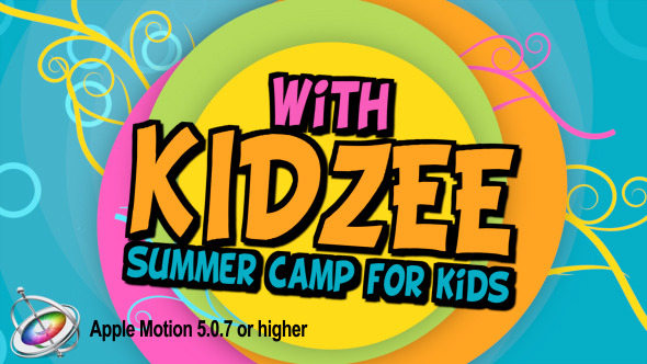 Kidzee Summer Camp for Kids Apple Motion - Download Videohive 7442043