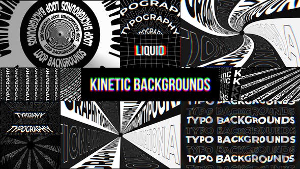 Kinetic Backgrounds - 34702961 Videohive Download