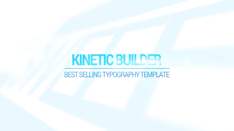 Kinetic Builder Close Your Eyes Typography - Download Videohive 2244892