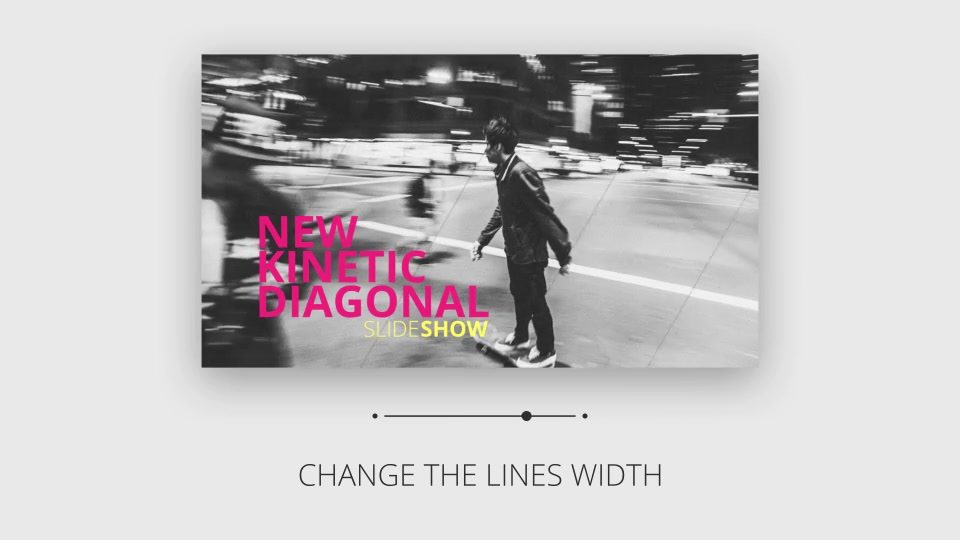 Kinetic Diagonal Slideshow - Download Videohive 15023439
