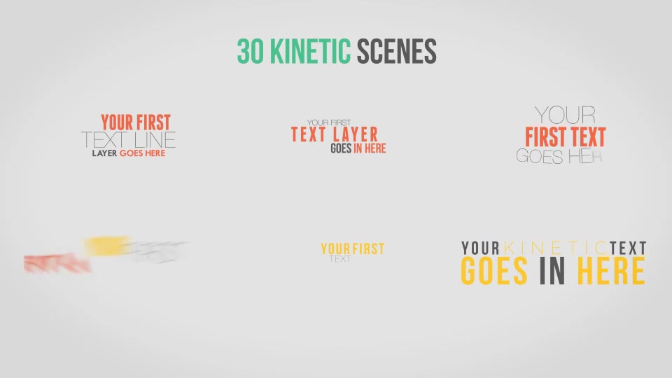 Kinetic Infographics Kit - Download Videohive 7470392