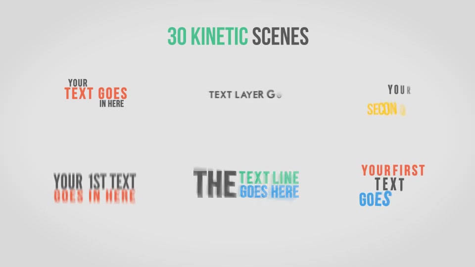 Kinetic Infographics Kit - Download Videohive 7470392