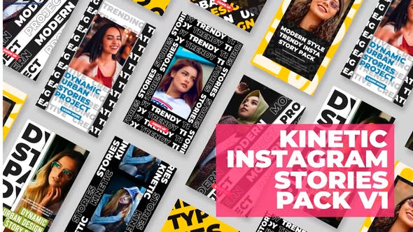Kinetic Instagram Stories FCPX - 34426792 Videohive Download