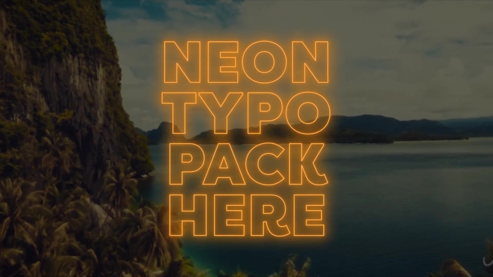 Kinetic Neon Typo Pack Videohive 39609087 After Effects Image 4