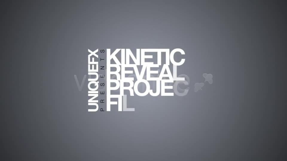 Kinetic Reveal - Download Videohive 137834