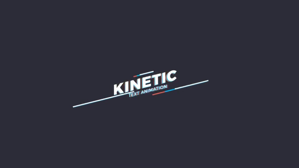 Kinetic Text Animation - Download Videohive 21012955