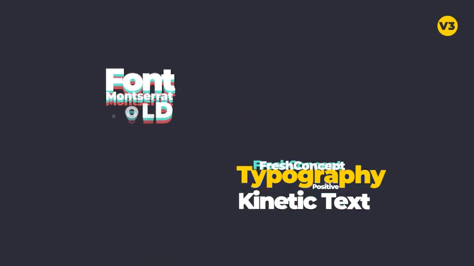 Kinetic Text Animation V3 Videohive 23970724 After Effects Image 11