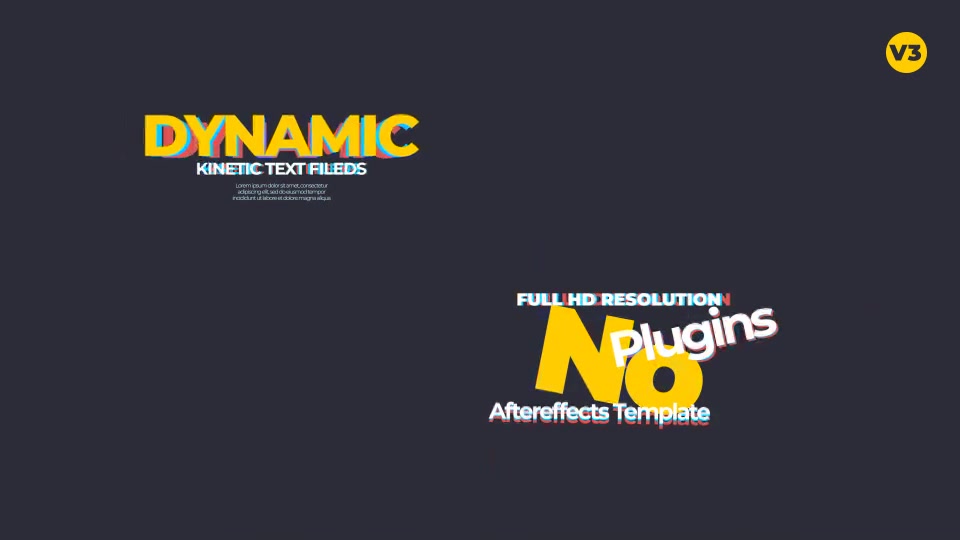 Kinetic Text Animation V3 Videohive 23970724 After Effects Image 6