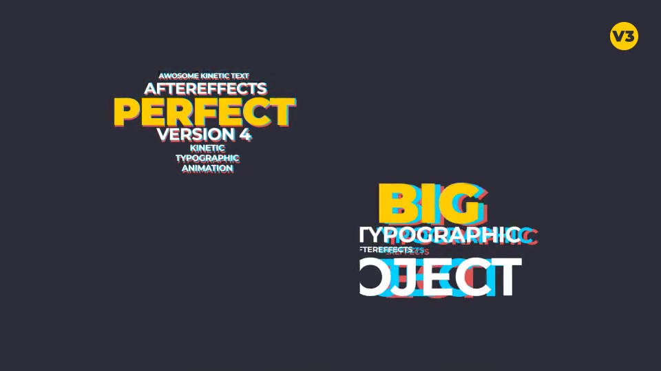 Kinetic Text Animation V3 Videohive 23970724 After Effects Image 7