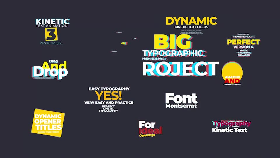 Kinetic Text Animations V3 Videohive 34471628 Premiere Pro Image 2