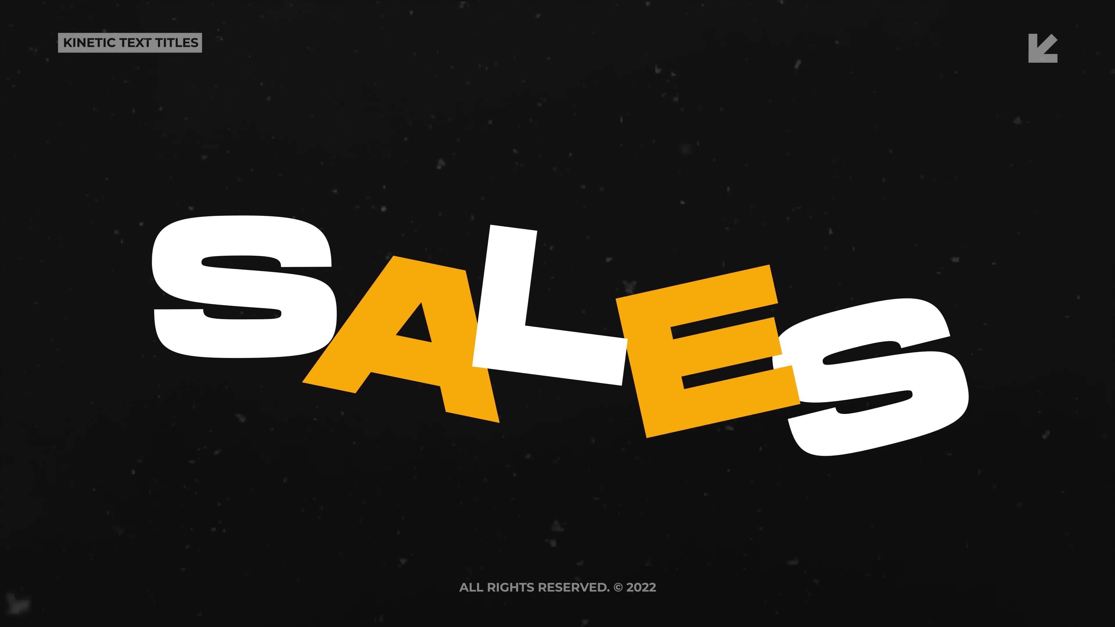 Kinetic Text Titles / AE Videohive 40334768 After Effects Image 7