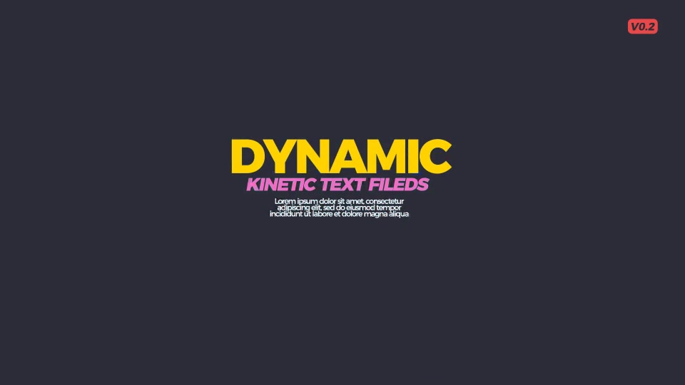 Kinetic Text V2 - Download Videohive 22015307