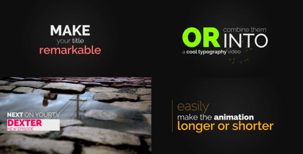 Kinetic Title Plates - Videohive 9150475 Download