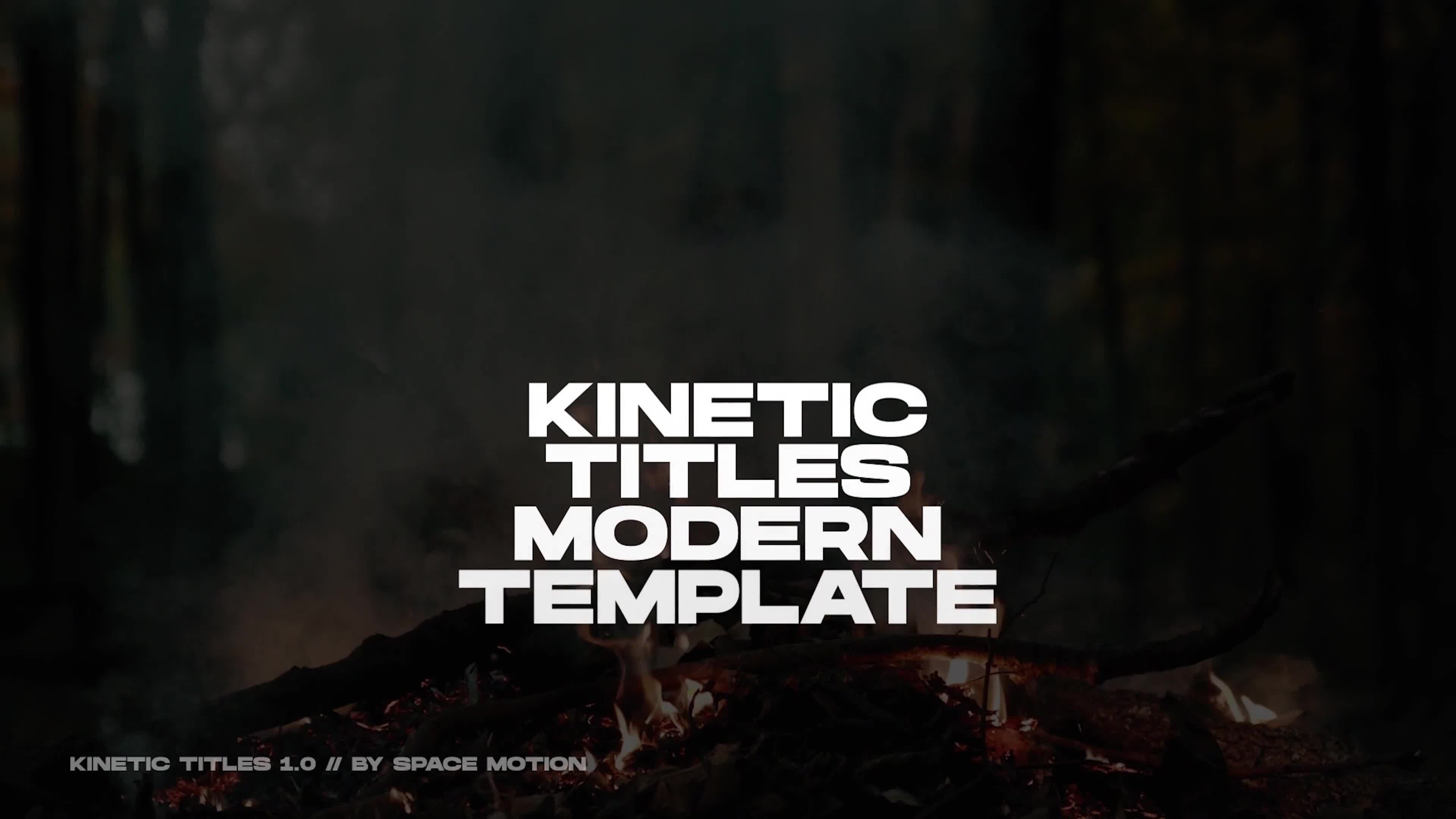 Kinetic Titles | After Effects Videohive 38214997 After Effects Image 9